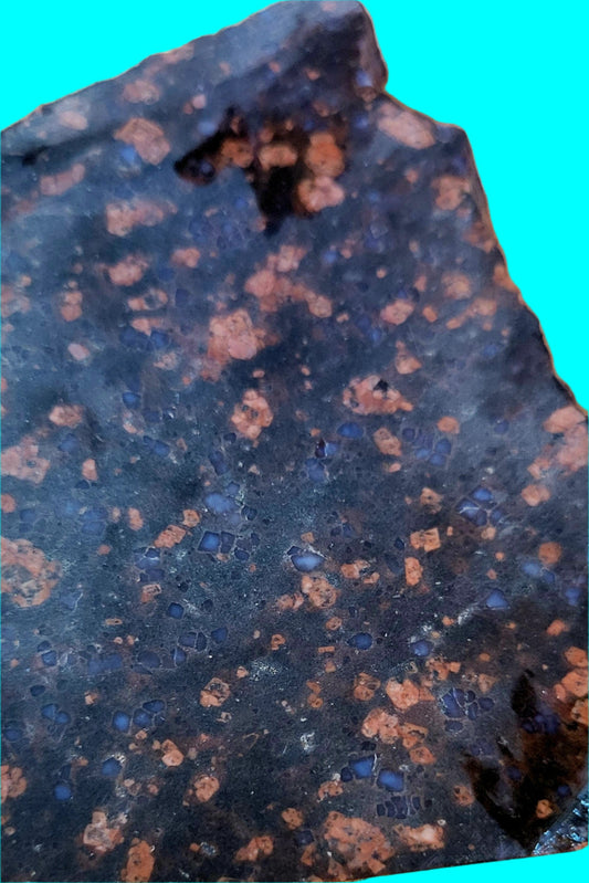 Lapidary Llanite slab aprox. 4" x 2.5"