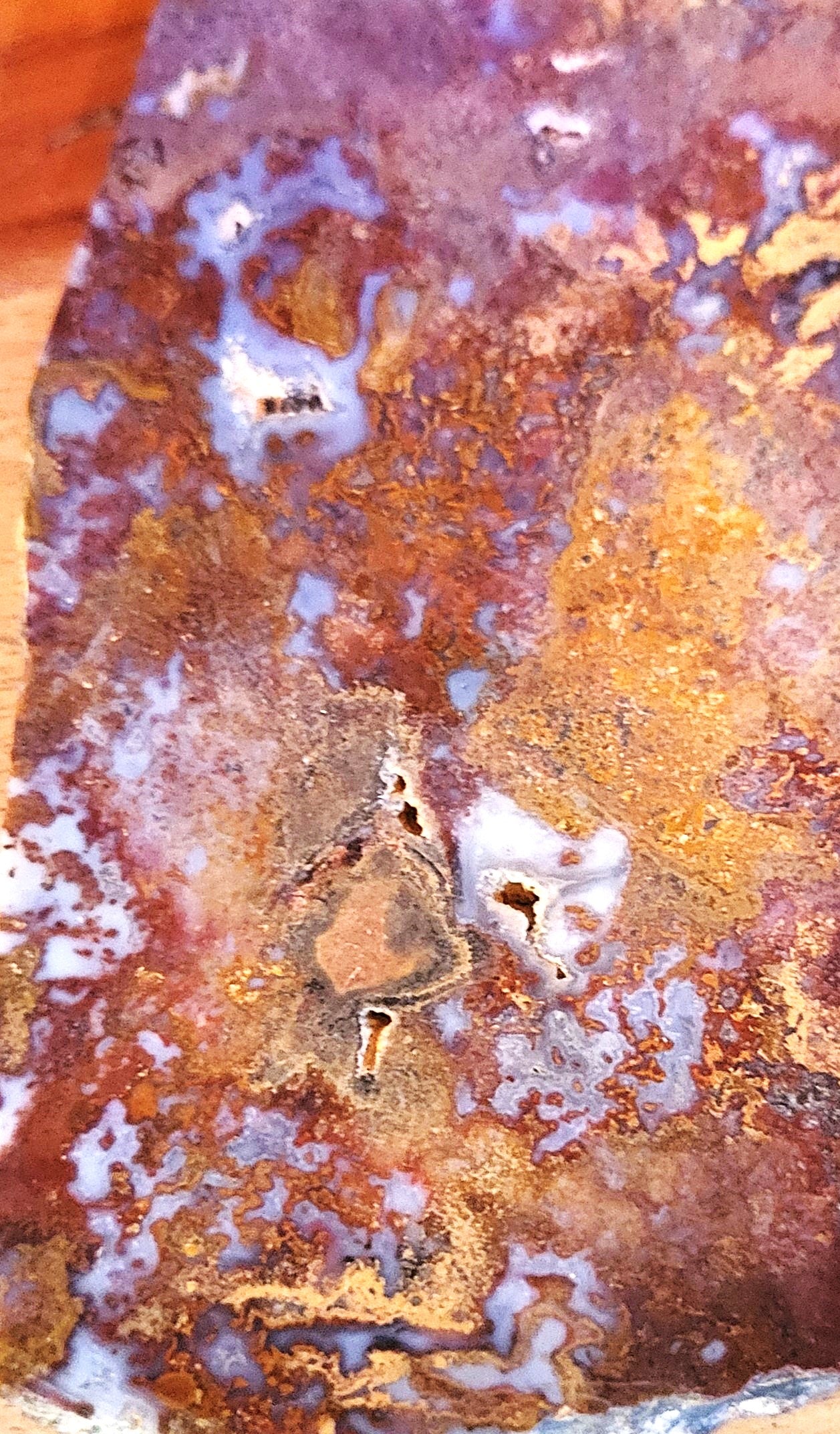 Lapidary Select Rock Slabs A: Mexican Moss Agate