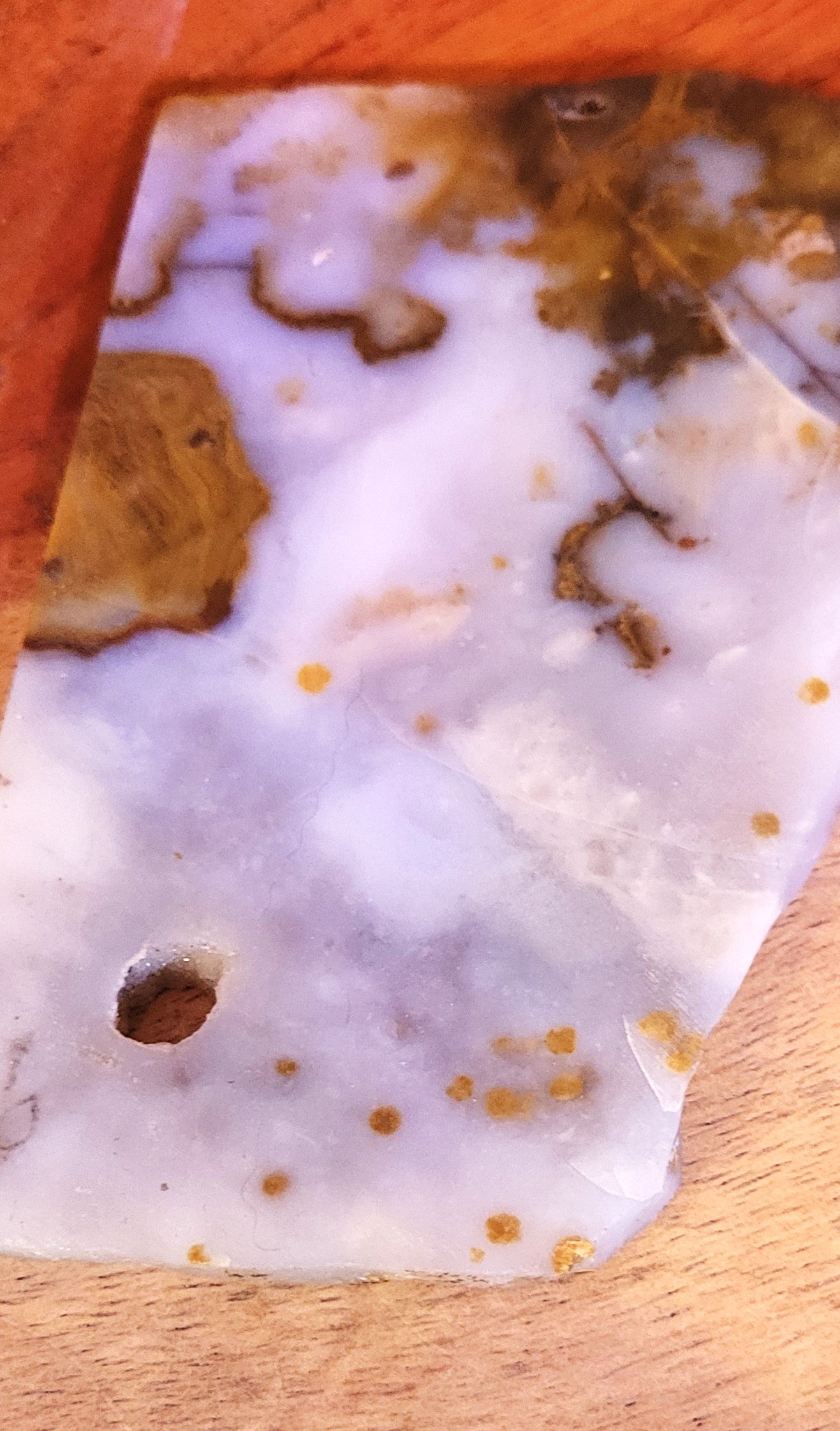 Lapidary Select Rock Slabs B: Polka Dot Agate