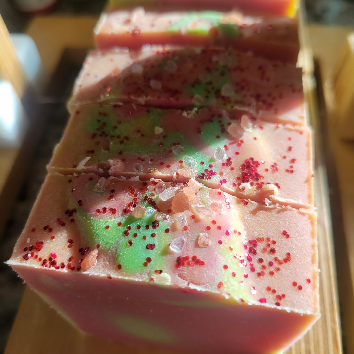B.M.K. New release 02/01/25 Spring Passion Soap 4 oz