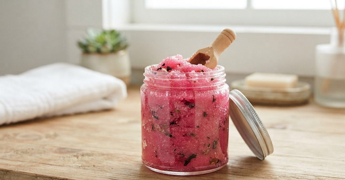 B.M.K. Pinkout FL Sugar Scrub 6 oz