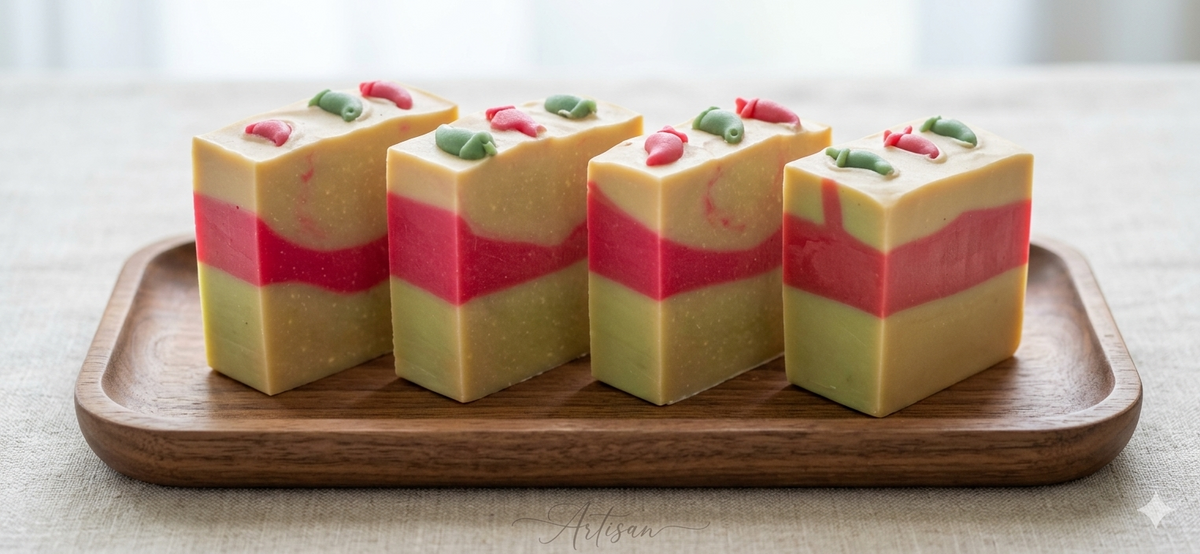 Christmas Salsa 5 oz Spa Soap