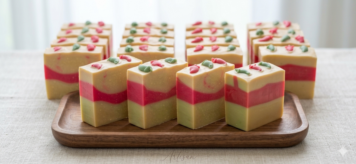 Christmas Salsa 5 oz Spa Soap
