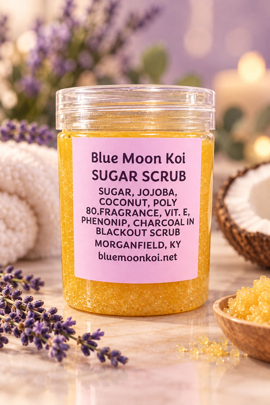 B.M.K. Whiteout Sugar Scrub 6 oz