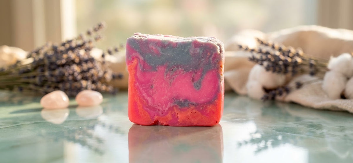 Peppermint twist spa soap